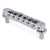 TonePros TP6R Tune-o-matic Bridge with Roller Saddles, Chrome