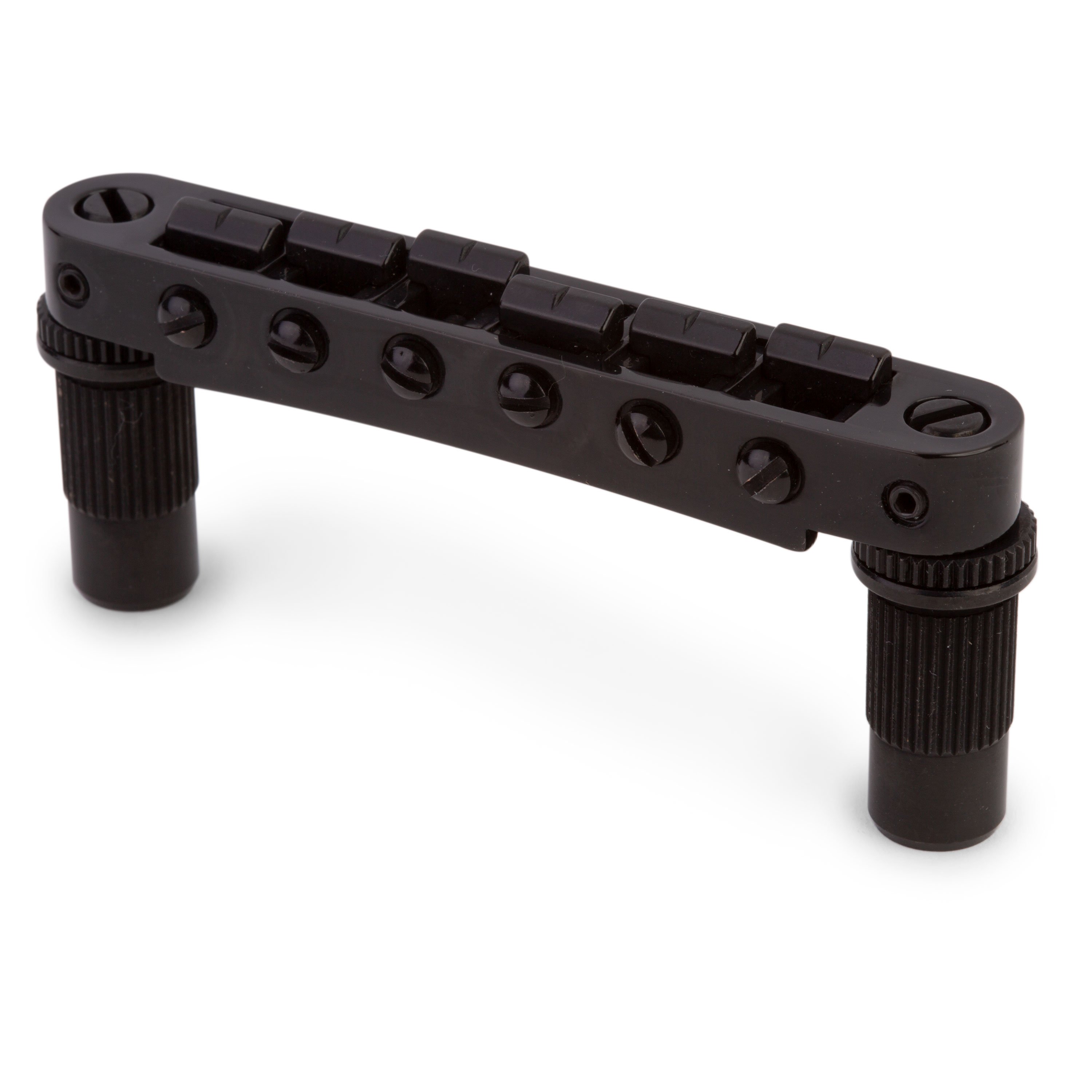TonePros TPFP Tune-o-matic Bridge, Black TonePros TPFP Tune-o-matic Bridge, Black
