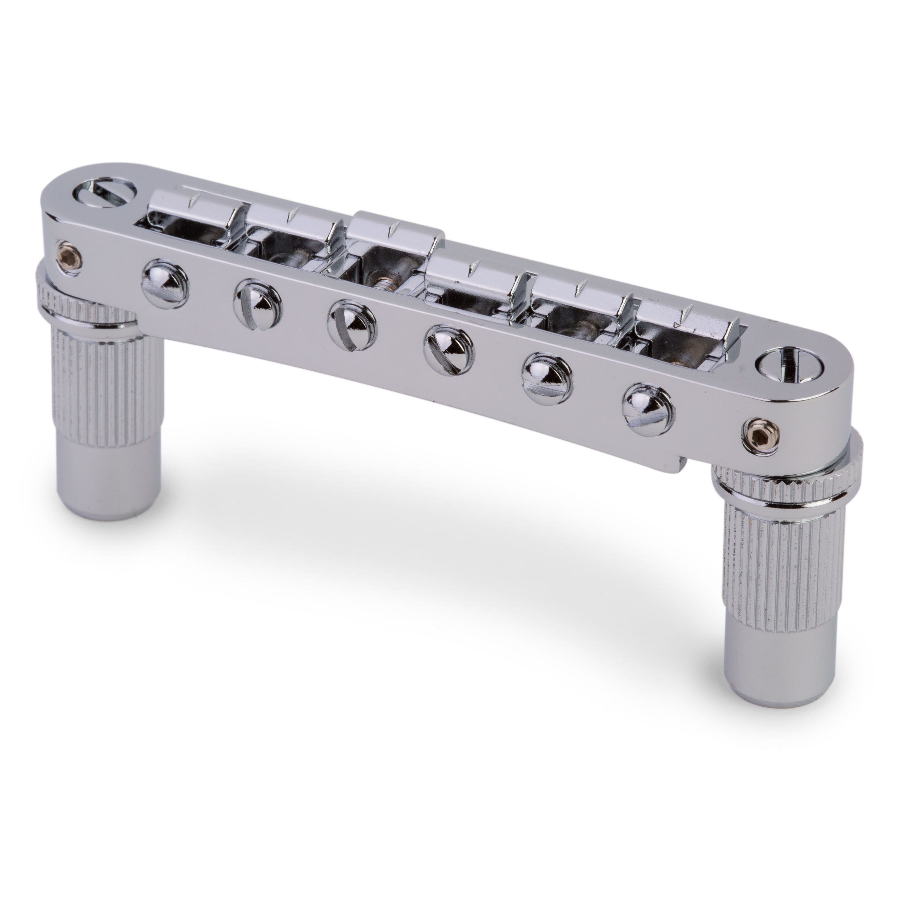 TonePros TPFP Tune-o-matic Bridge, Chrome TonePros TPFP Tune-o-matic Bridge, Chrome