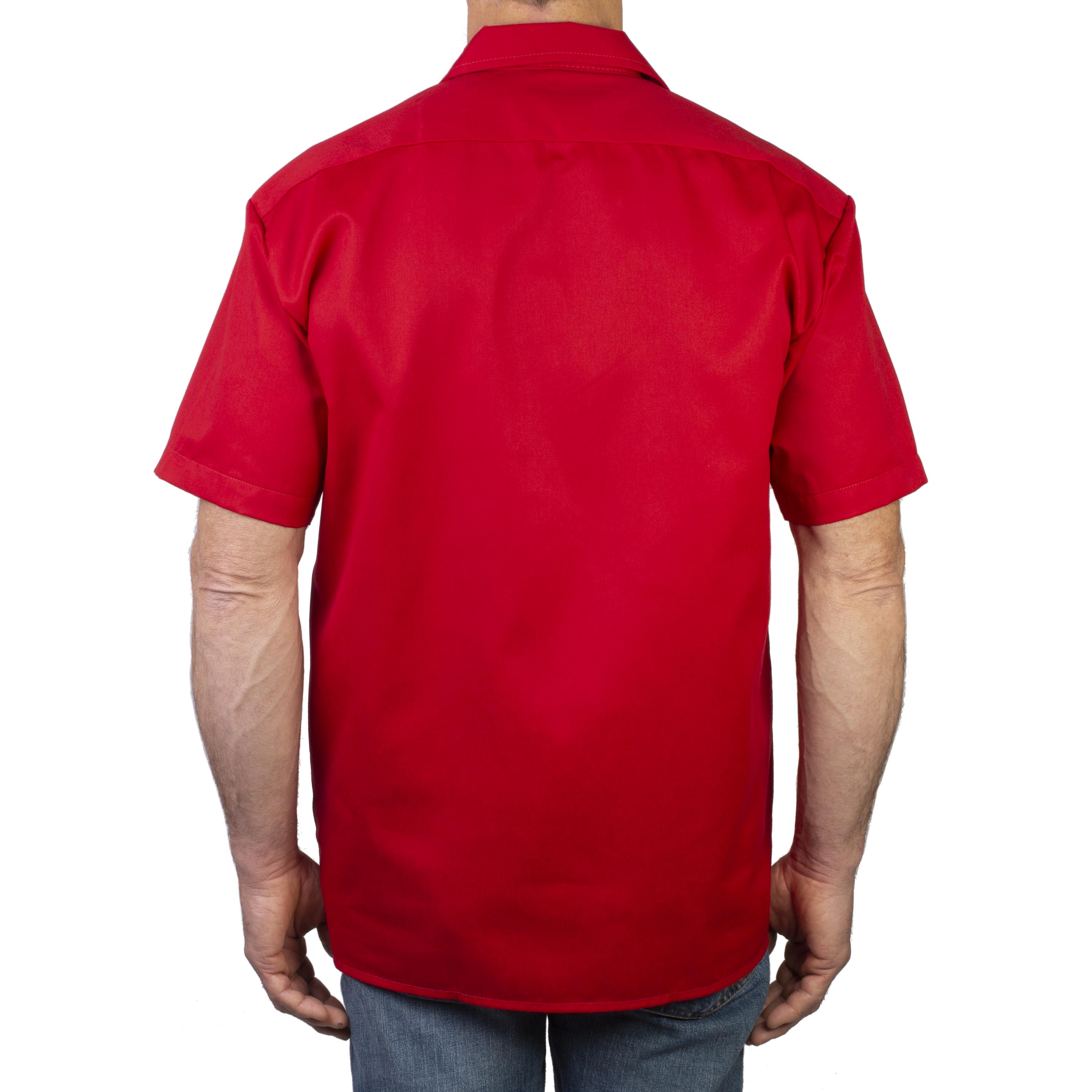 StewMac Dickies Work Shirt, Red