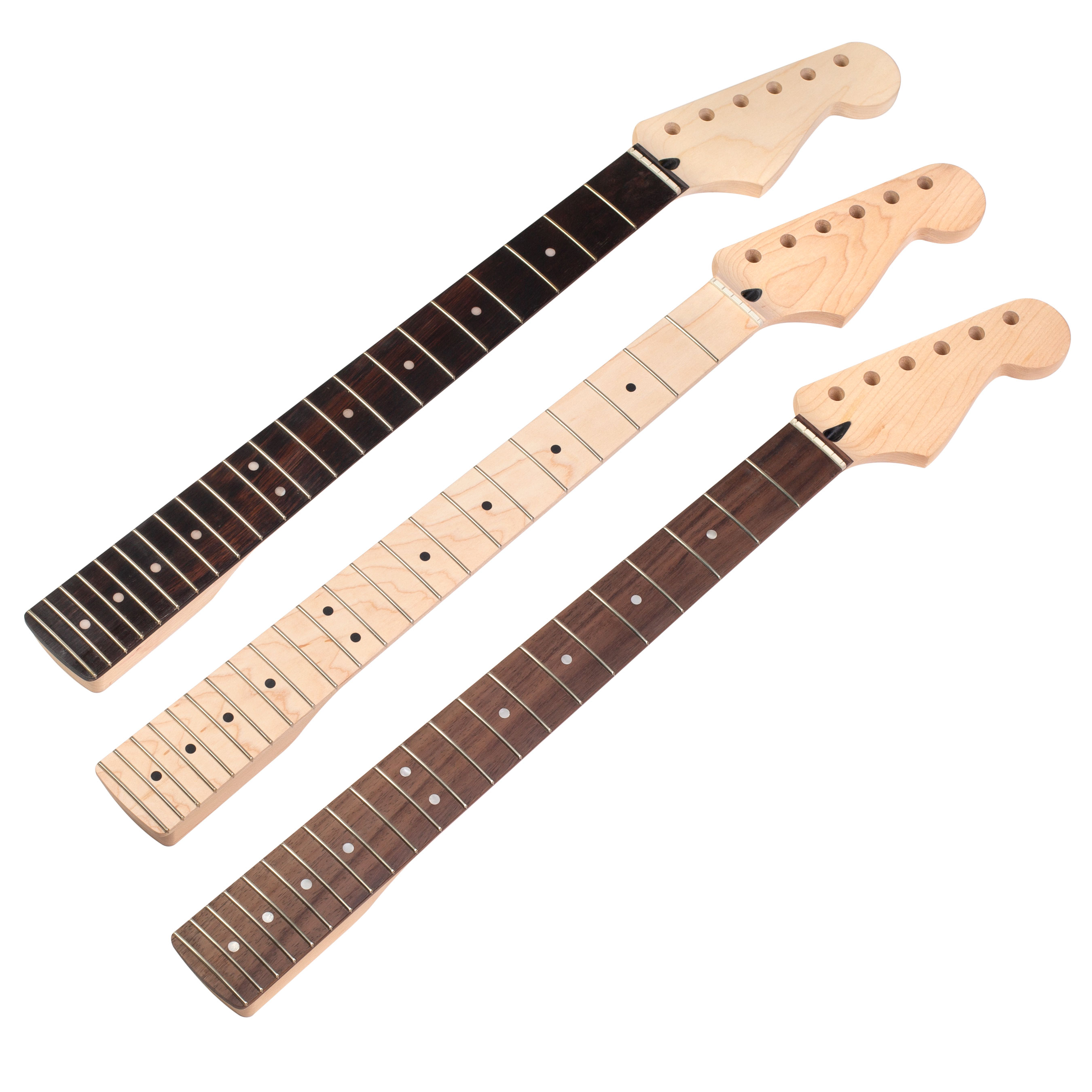 Mighty Mite Neck for Strat Guitar, Indian Rosewood fingerboard