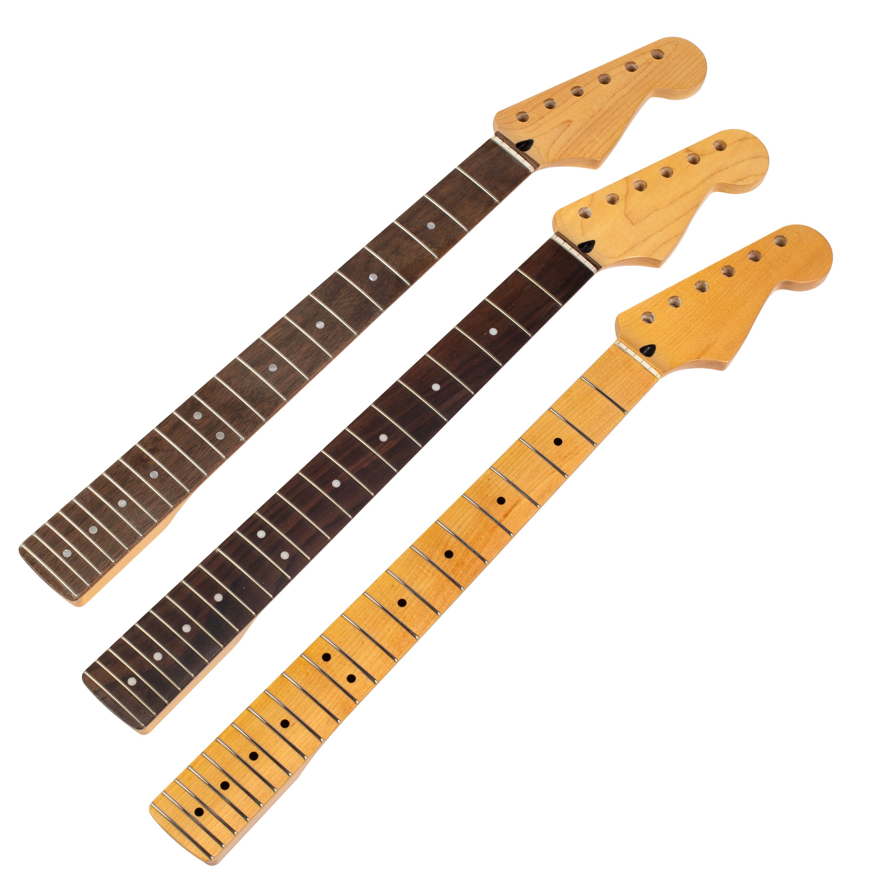 Mighty Mite Vintage Amber Neck for Strat
