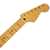 Mighty Mite Vintage Amber Neck for Strat, With Maple, 10.5mm Pegholes