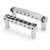 Gotoh 510 Bridge and Tailpiece, Bridge and Tailpiece, chrome