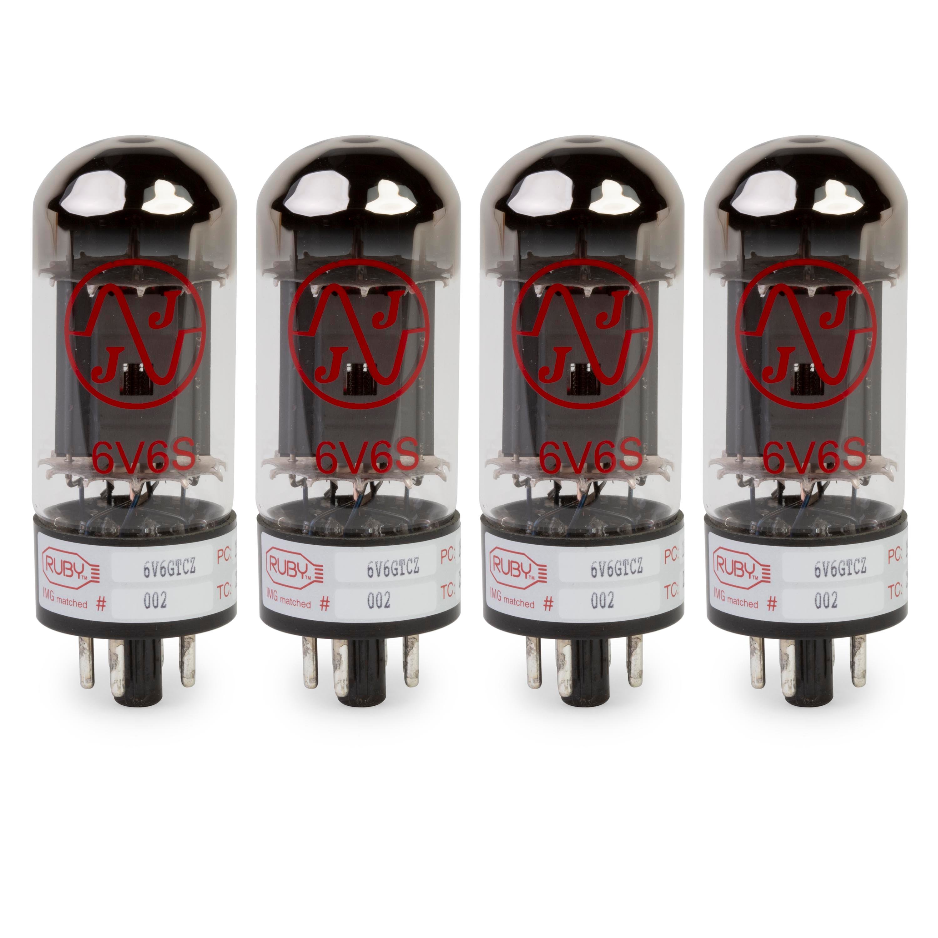 JJ 6V6GTCZ Power Tube, Matched Quad JJ 6V6GTCZ Power Tube, Matched Quad