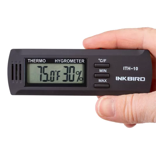 Humidity Scale Digital Digital Humidity + Temperature Gauge - StewMac