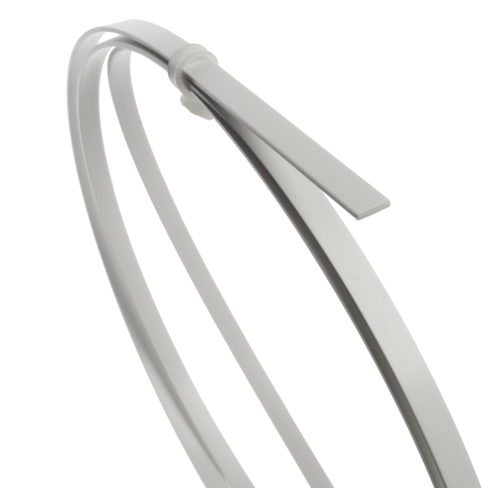 White Plastic Binding, .010 White Plastic Binding, .010