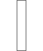 White Plastic Binding, .090" x .565" (2.29mm x 14.35mm) White Plastic Binding, .090" x .565" (2.29mm x 14.35mm)