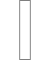 White Plastic Binding, .090" x .565" (2.29mm x 14.35mm)