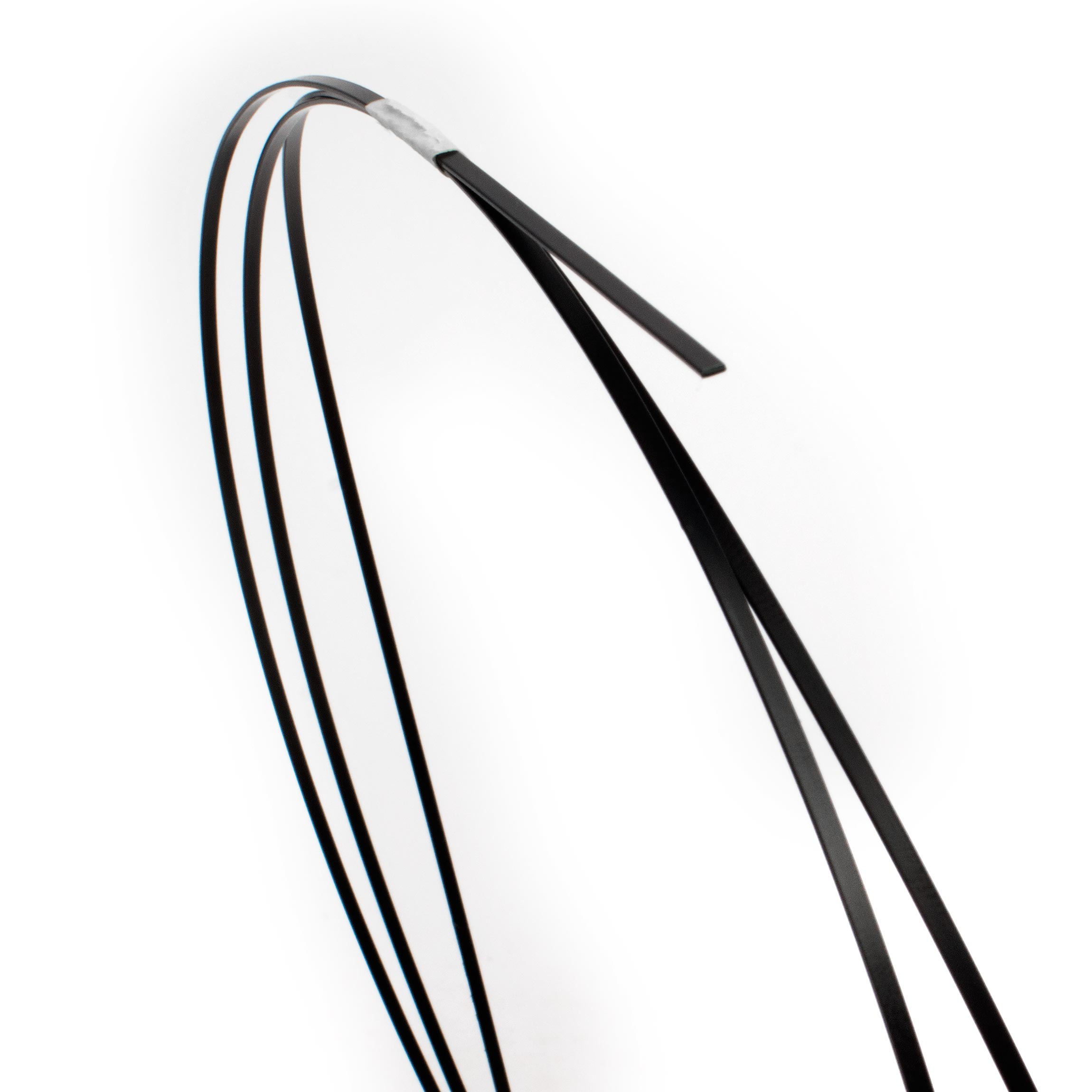 Black Plastic Binding, .010 Black Plastic Binding, .010