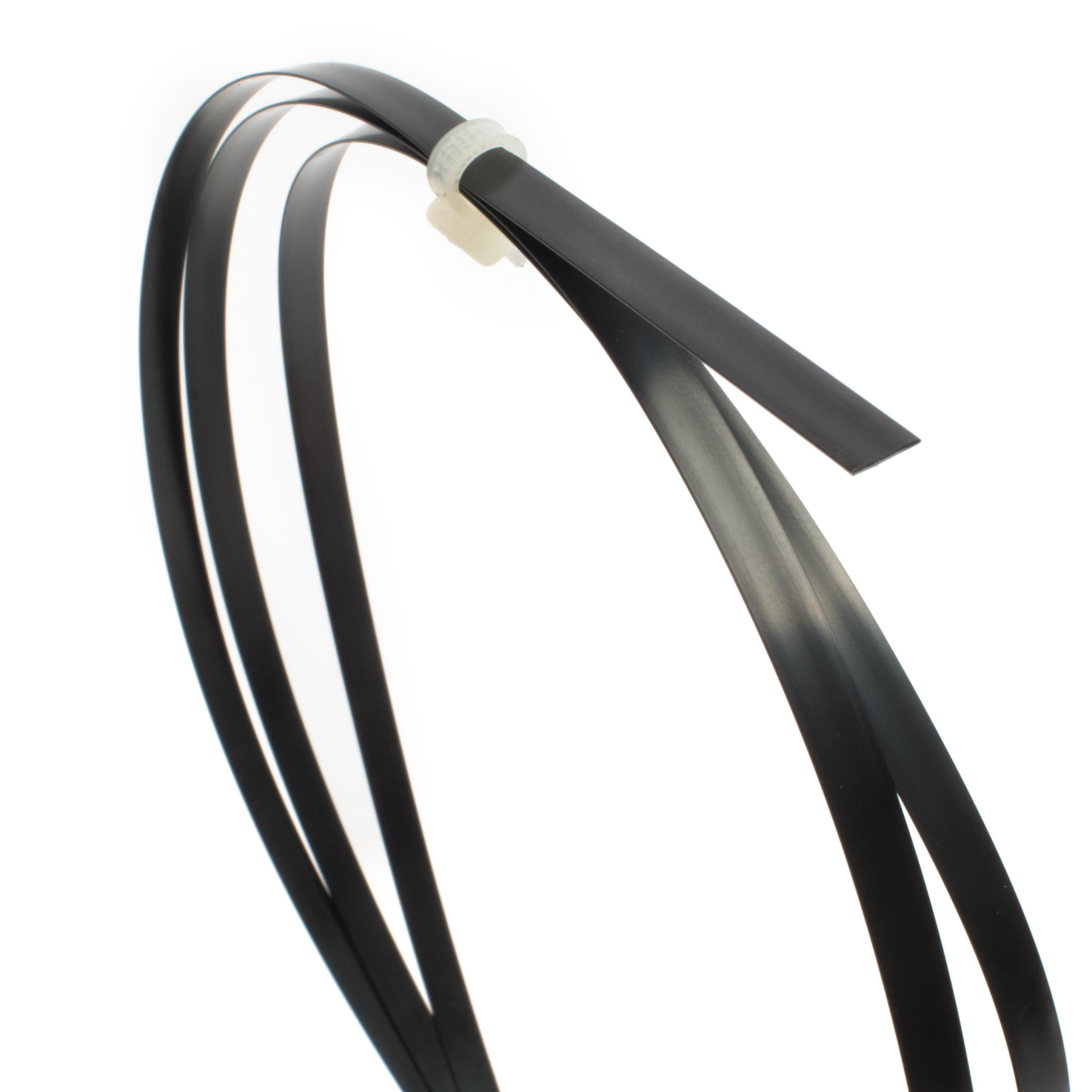 オンラインショップ Binding, Plastic ABS Black StewMac 65 .075" x .010" by long (1651mm) Inches その他ギター、ベース用パーツ Black Plastic Binding, .010