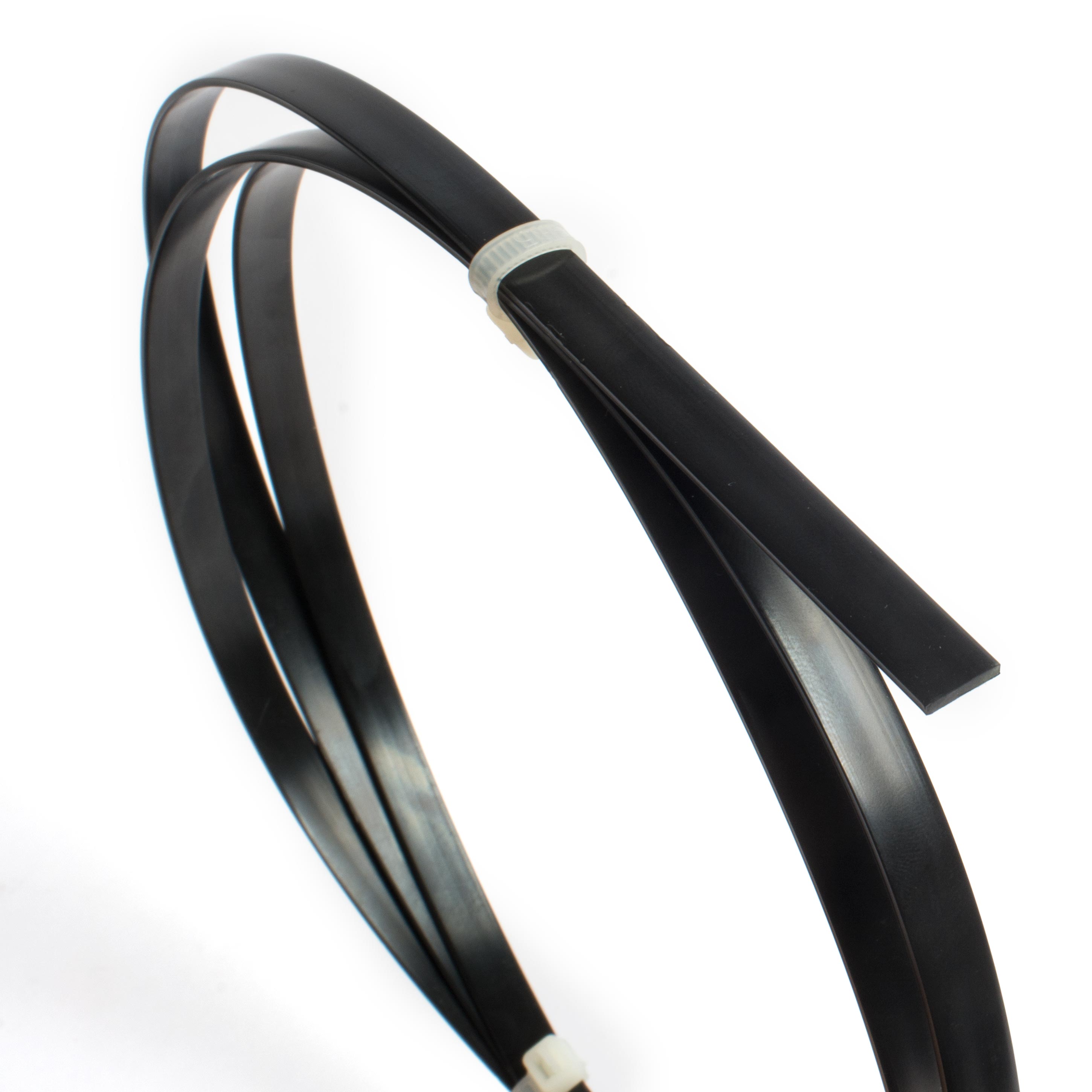 Black Plastic Binding, .010 Black Plastic Binding, .010
