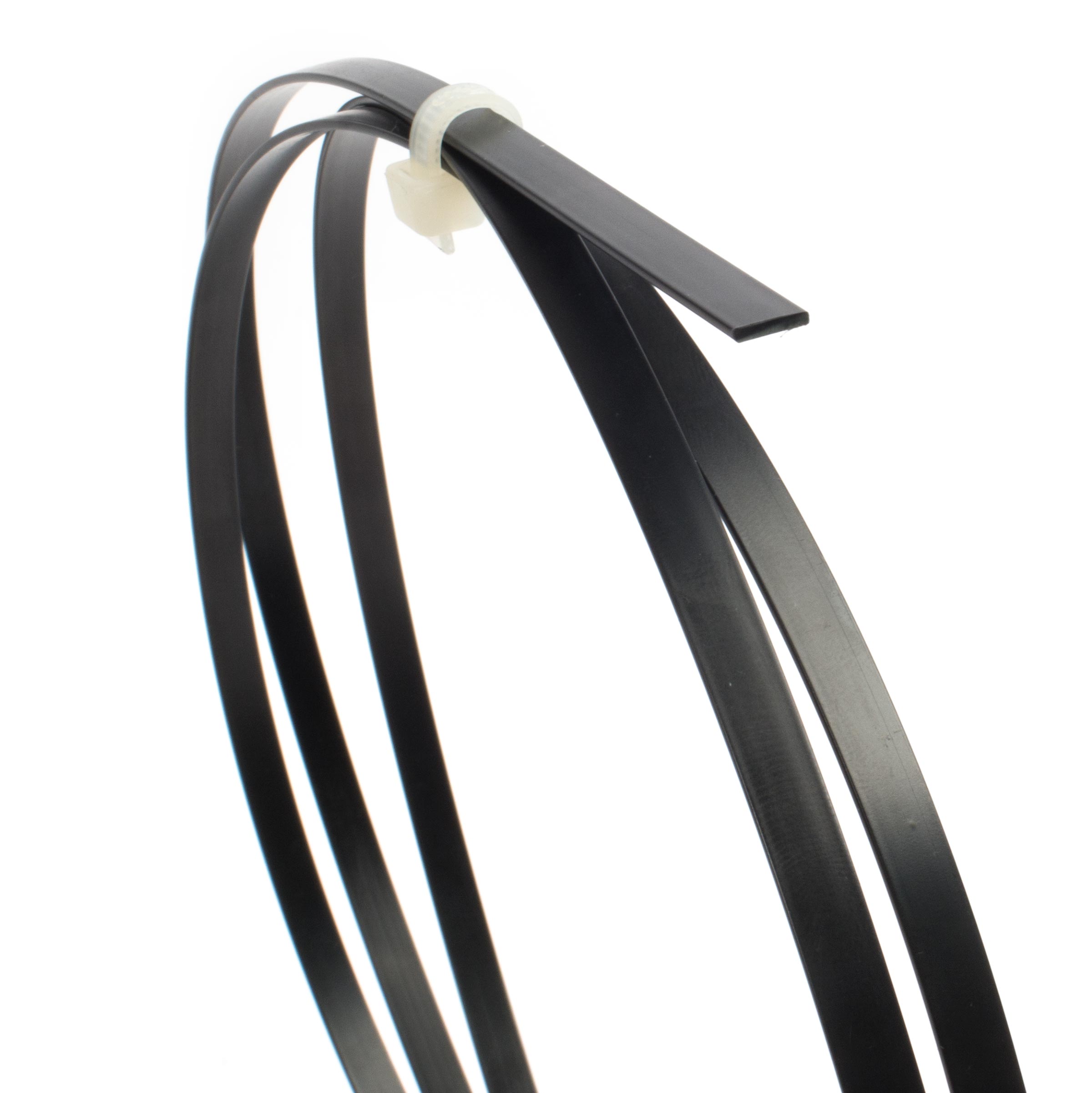 Black Plastic Binding, .010 Black Plastic Binding, .010