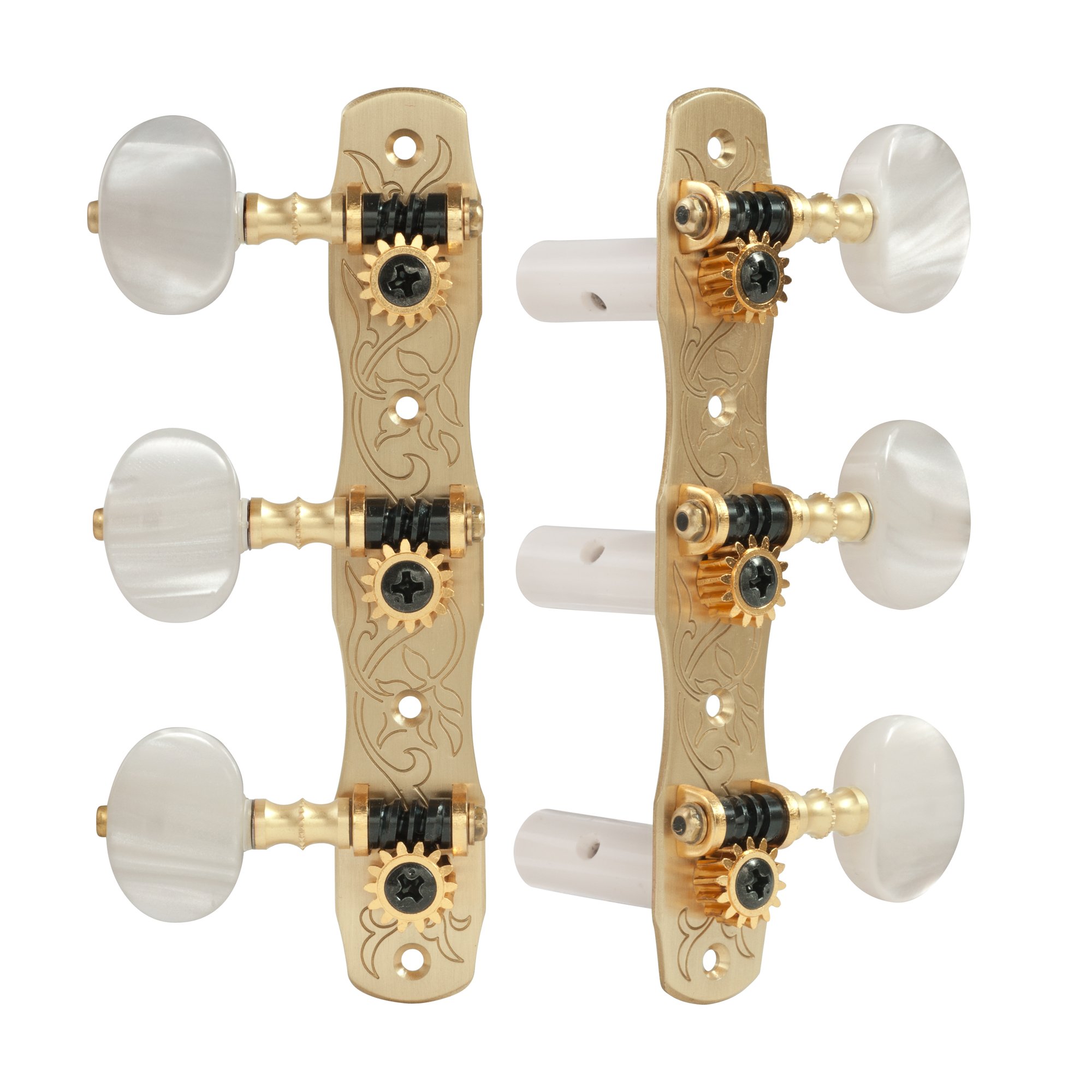 Gotoh Classical Guitar Tuners, With pearloid knobs Gotoh Classical Guitar Tuners, With pearloid knobs