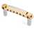 Gotoh Stop Tailpiece, Gold, M8 x 1.25