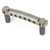 Gotoh Aluminum Stop Tailpiece, Relic Nickel, M8 x 1.25