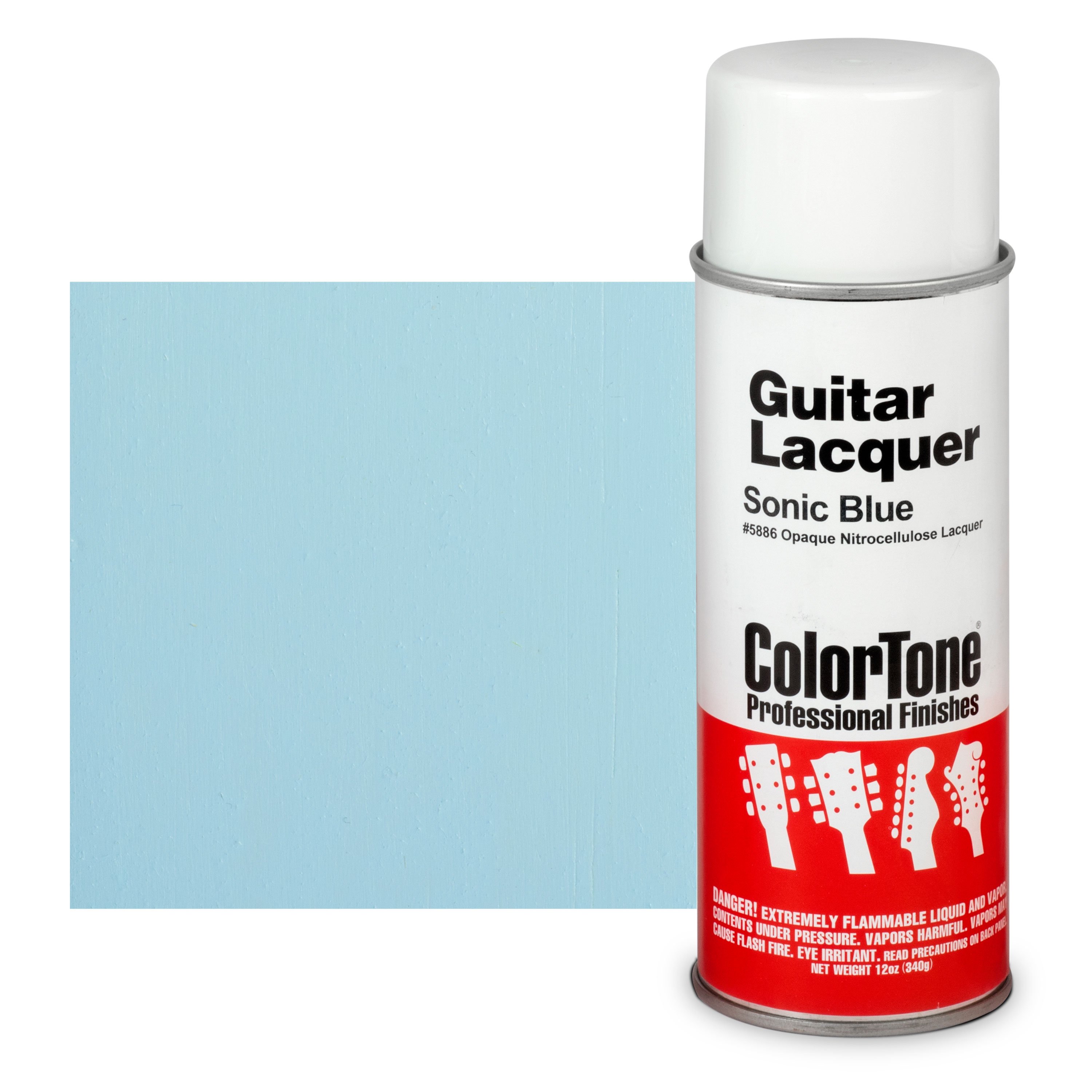 ColorTone Aerosol Guitar Lacquer, Sonic Blue