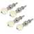 Five-Star Banjo Tuning Pegs, Ivoroid Knob on Nickel, Set of 4