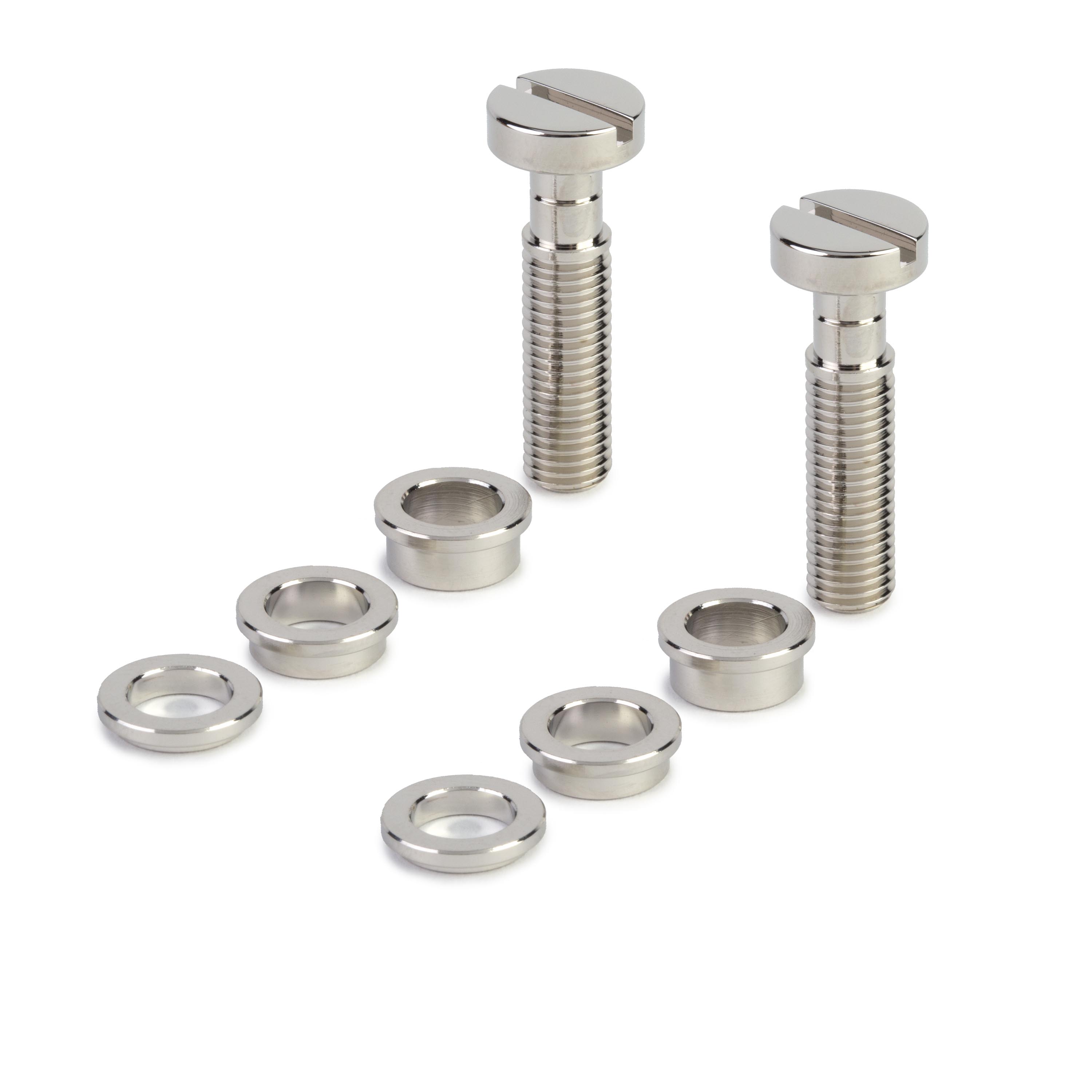 Coupler Tailpiece Locking System, Chrome - M8 x 1.25, Set of 2 Coupler Tailpiece Locking System, Chrome - M8 x 1.25, Set of 2