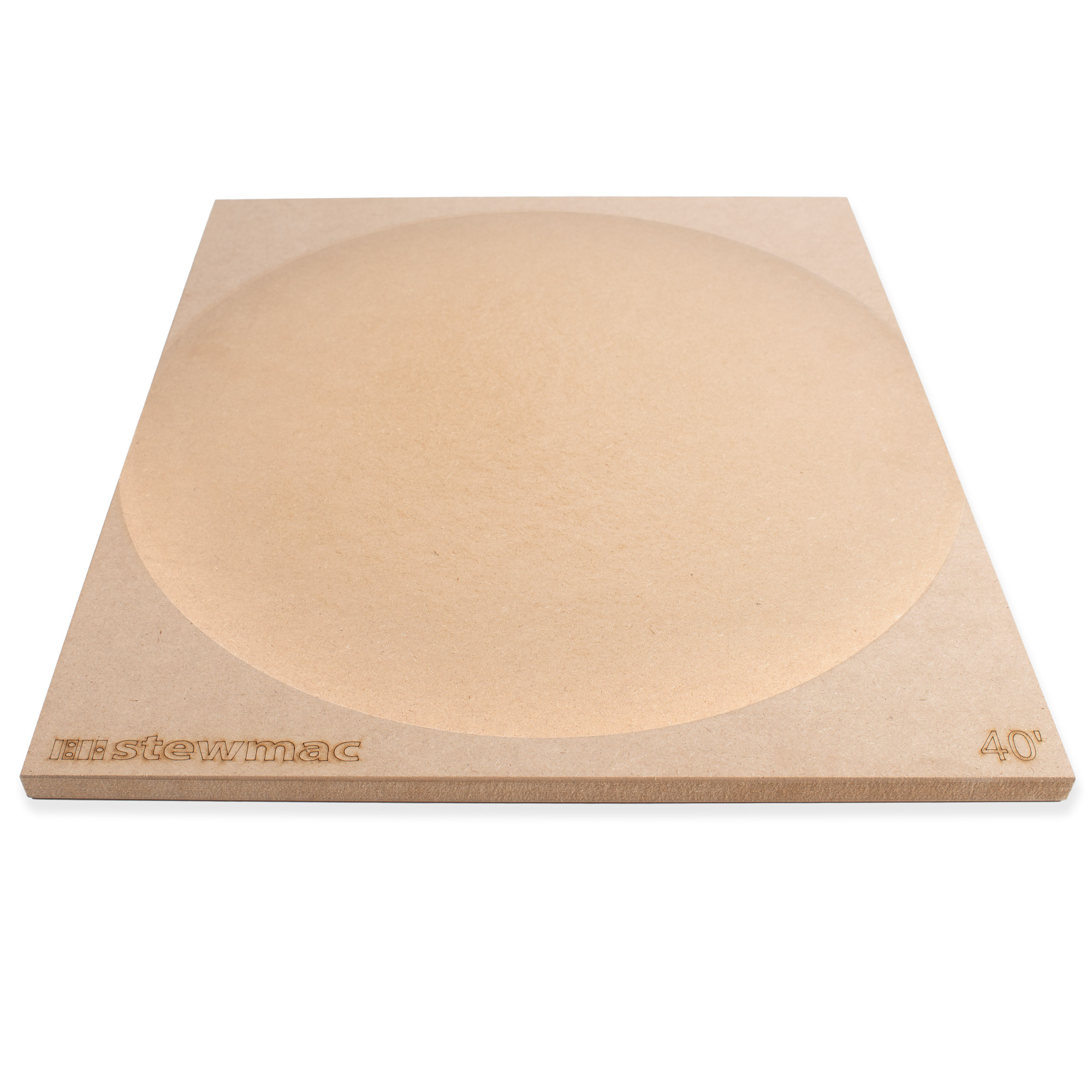 Radius Dishes for Bracing Acoustic Guitars, 40-foot radius for Martin soundboards Radius Dishes for Bracing Acoustic Guitars, 40-foot radius for Martin soundboards