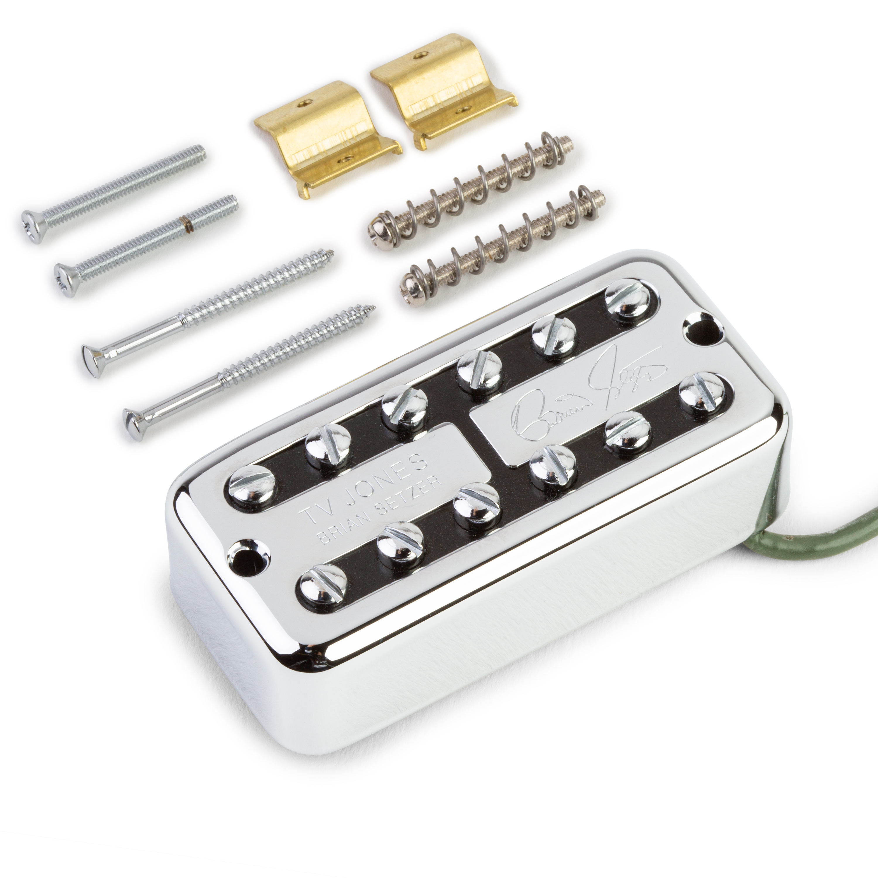 TV Jones Brian Setzer Pickup, Bridge, Chrome