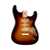 Fender Deluxe Stratocaster Body, 3-Color Sunburst