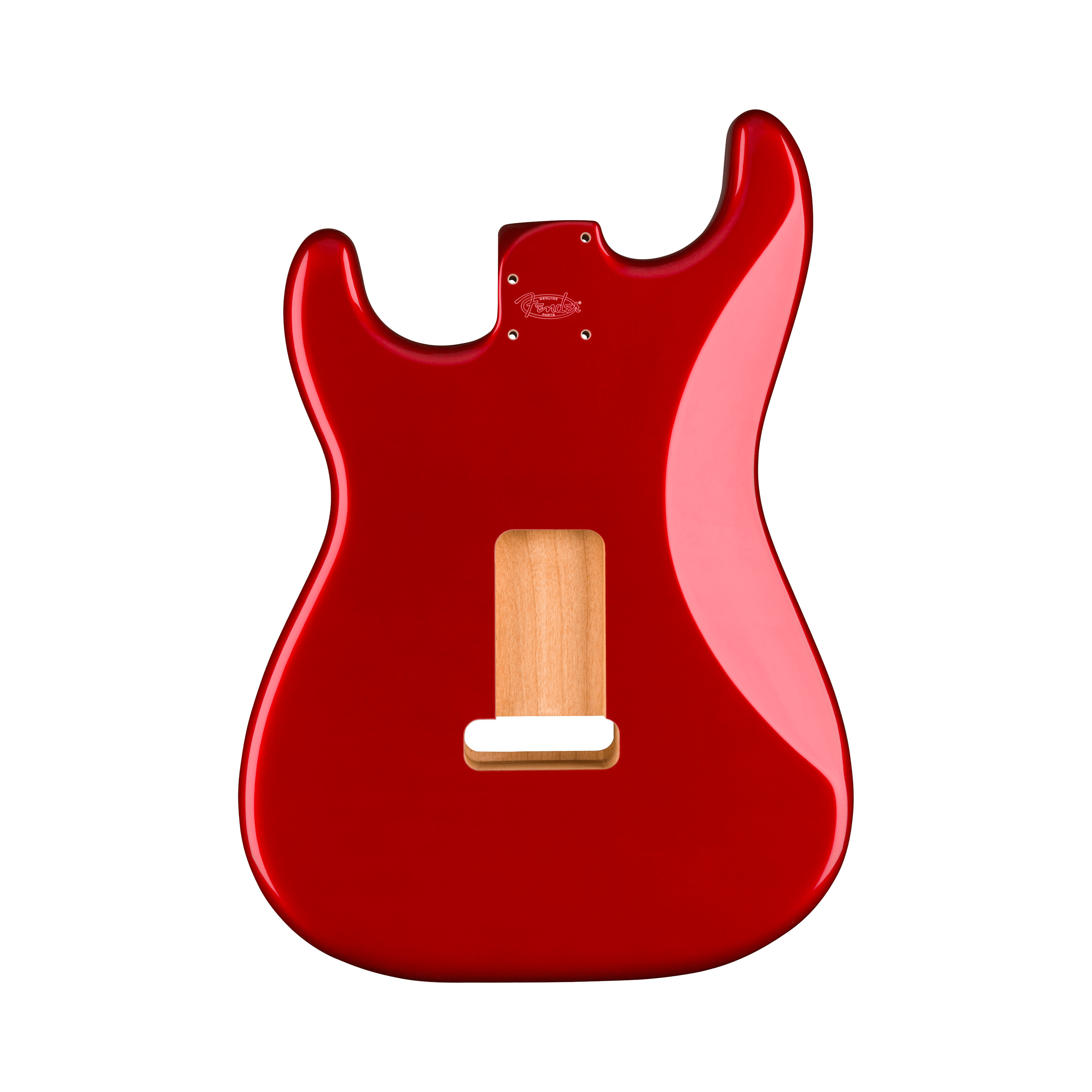 Fender Deluxe Stratocaster Body, Candy Apple - StewMac