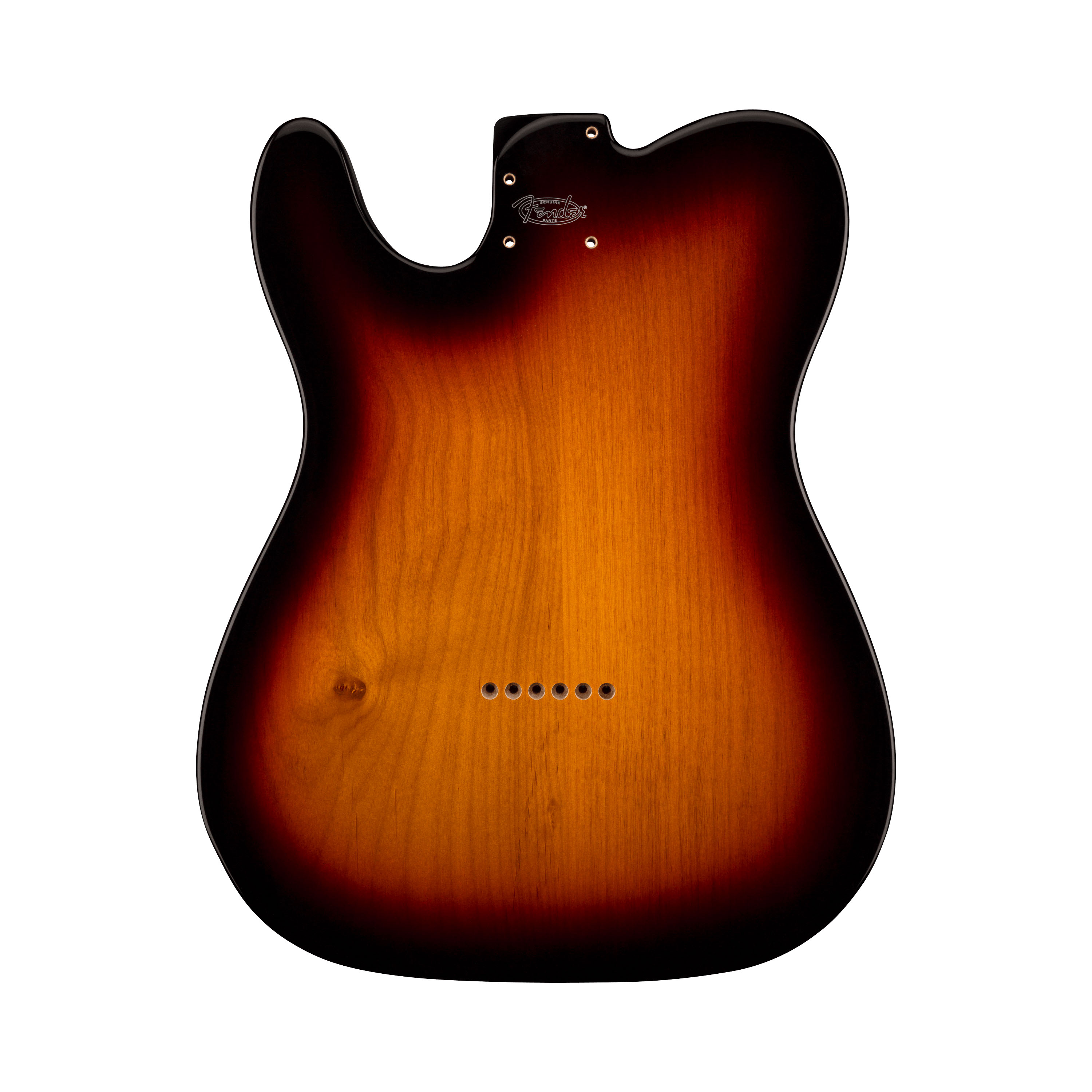 Fender Deluxe Telecaster Body, 3-Color Sunburst, 3-Color Sunburst