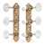 Sloane Classical Machines with Leaf Bronze Baseplates, Pearloid knobs