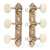 Sloane Classical Machines with Leaf Bronze Baseplates, Ivoroid knobs
