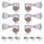 Gotoh Magnum Lock-Trad 3+3 Tuners with Keystone Knobs, Chrome