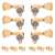 Gotoh Magnum Lock-Trad 3+3 Tuners with Keystone Knobs, Gold