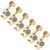 Gotoh Magnum Lock-Trad 6-In-Line Tuners, Gold