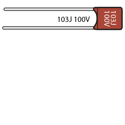 Capacitors for Amps and Pedals, .01uF, 100v film Capacitors for Amps and Pedals, .01uF, 100v film