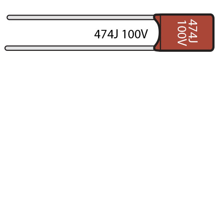 Capacitors for Amps and Pedals, .47uF, 100v film Capacitors for Amps and Pedals, .47uF, 100v film