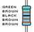 Resistors, 5.1K-ohm, 1% tolerance