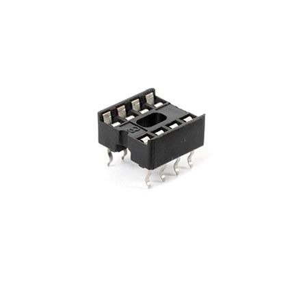 Integrated Circuits, Socket (for 8 pin integrated circuits) Integrated Circuits, Socket (for 8 pin integrated circuits)