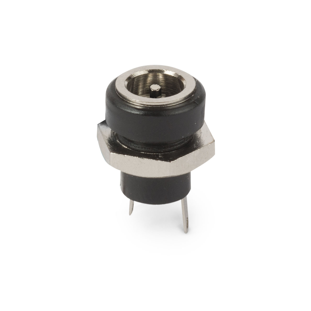 DC Power Jack, Small, metal nut DC Power Jack, Small, metal nut