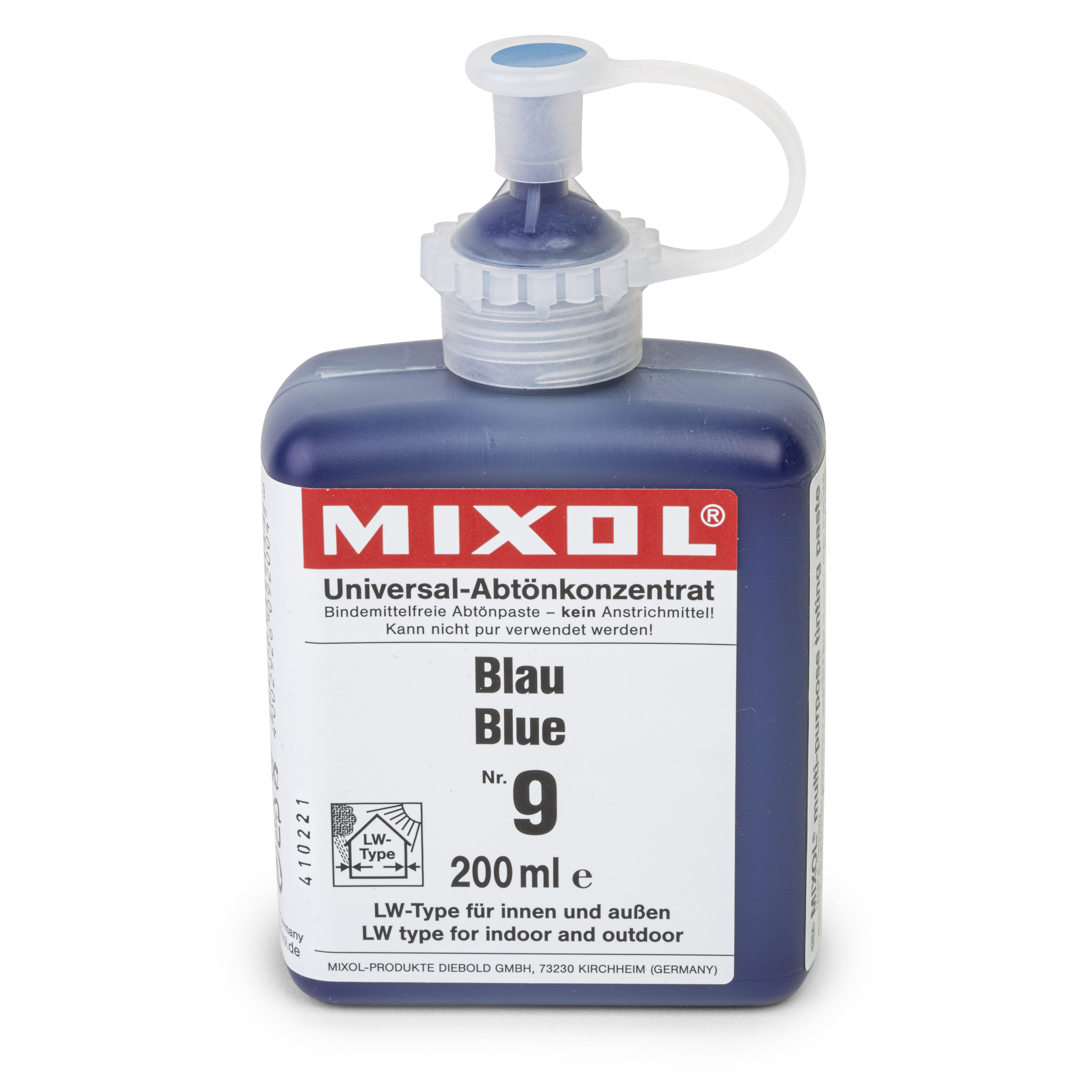 Mixol Universal Tints, Large Bottle, Blue