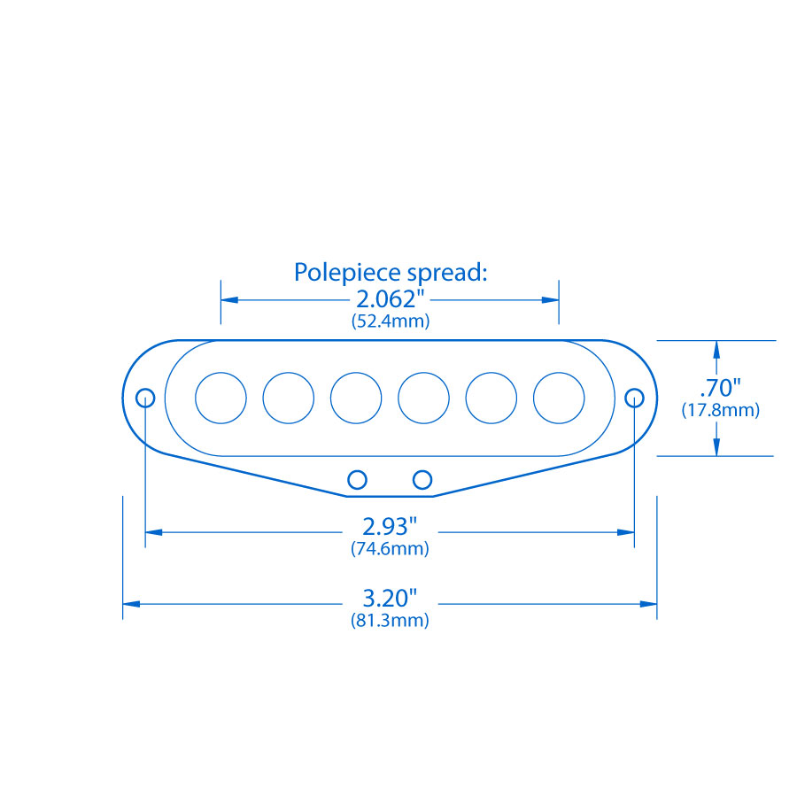 StewMac Fat Pole Singlecoil Pickups StewMac