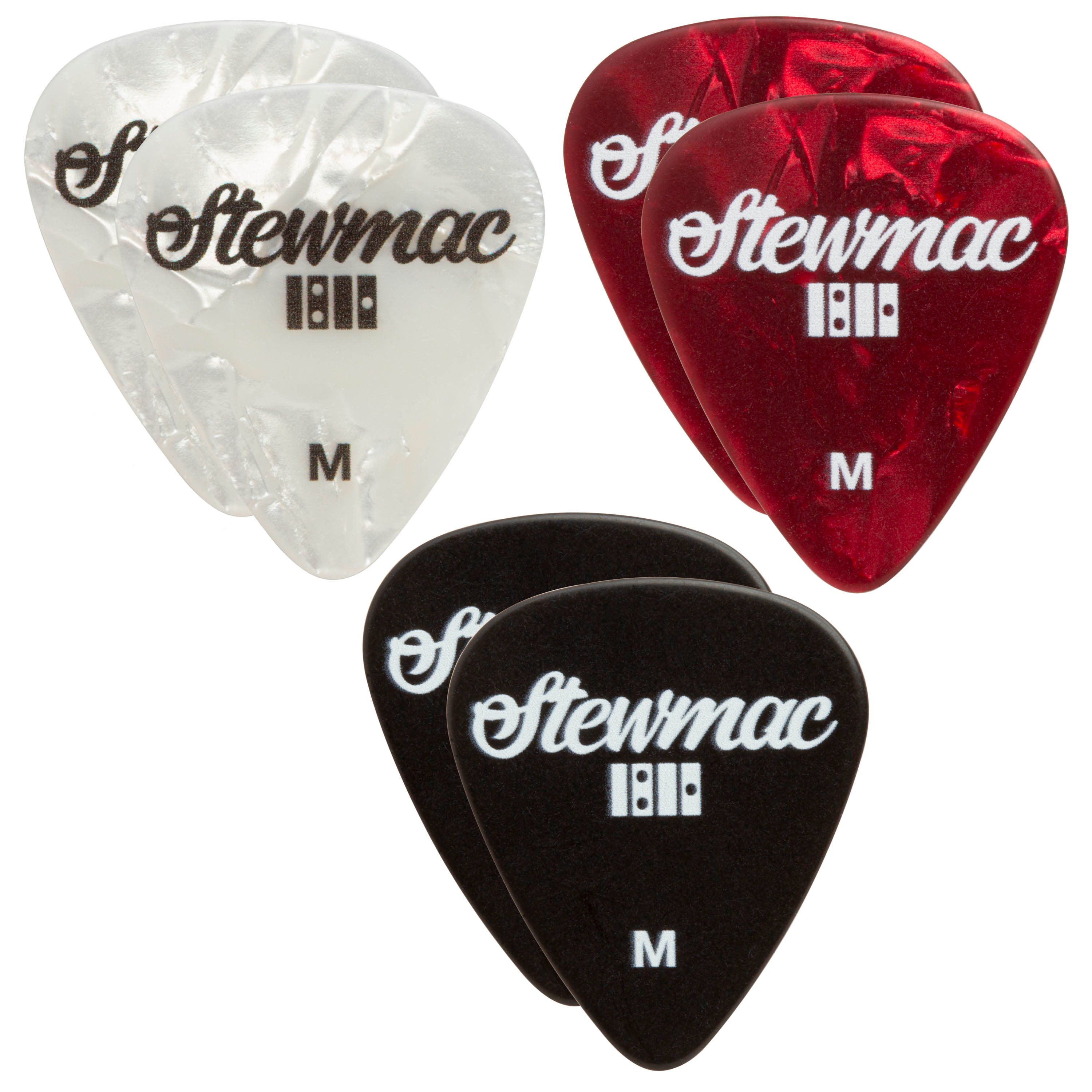 StewMac Pick Collection No.2, Medium - 6 pack StewMac Pick Collection No.2, Medium - 6 pack