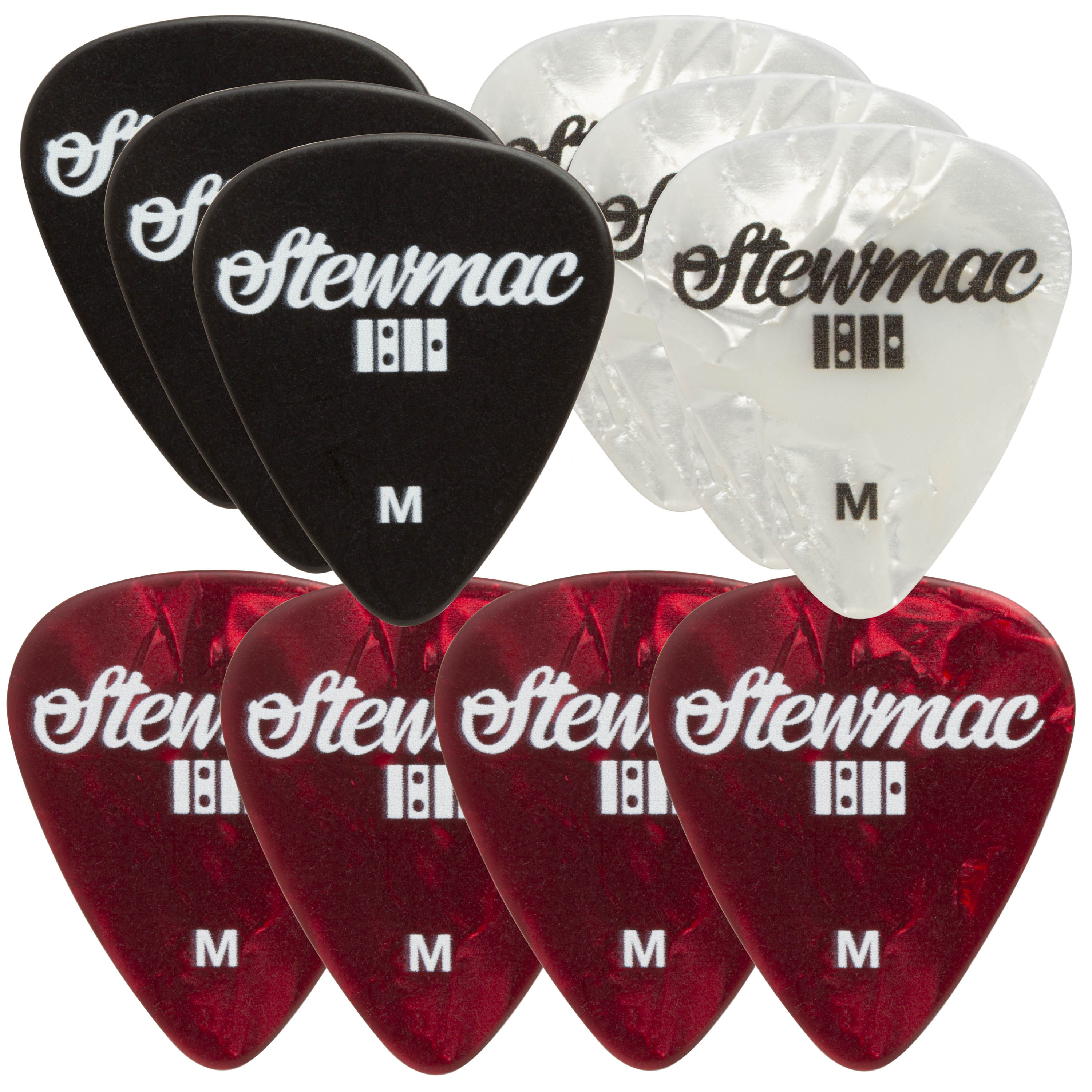 StewMac Pick Collection No.2, Medium - 10 pack StewMac Pick Collection No.2, Medium - 10 pack