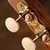 Sloane Classical Guitar Tuners with Ivoroid Knobs and Flower Baseplates