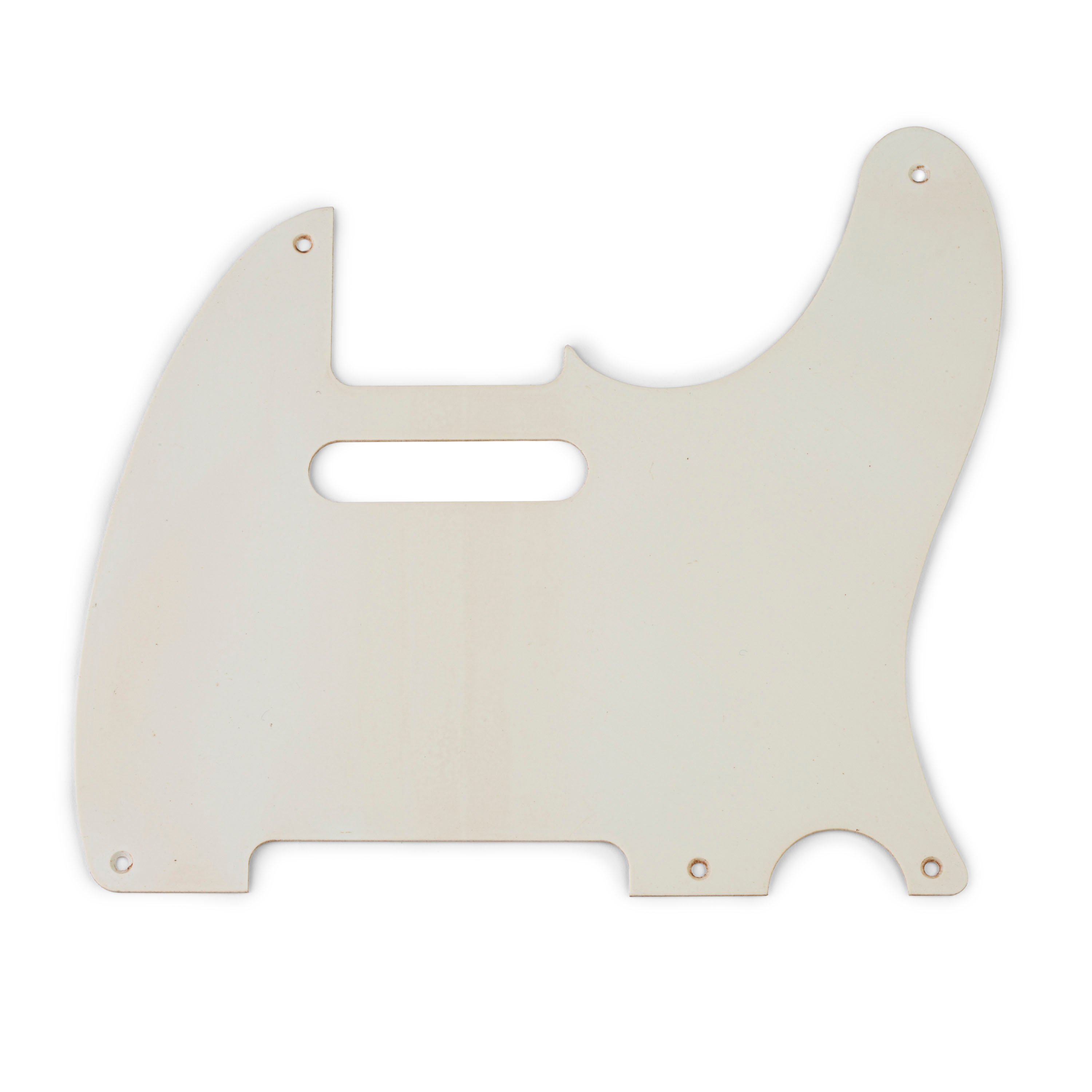 GuitarSlinger Aged Pickguard for Tele, Aged 50s Parchment GuitarSlinger Aged Pickguard for Tele, Aged 50s Parchment