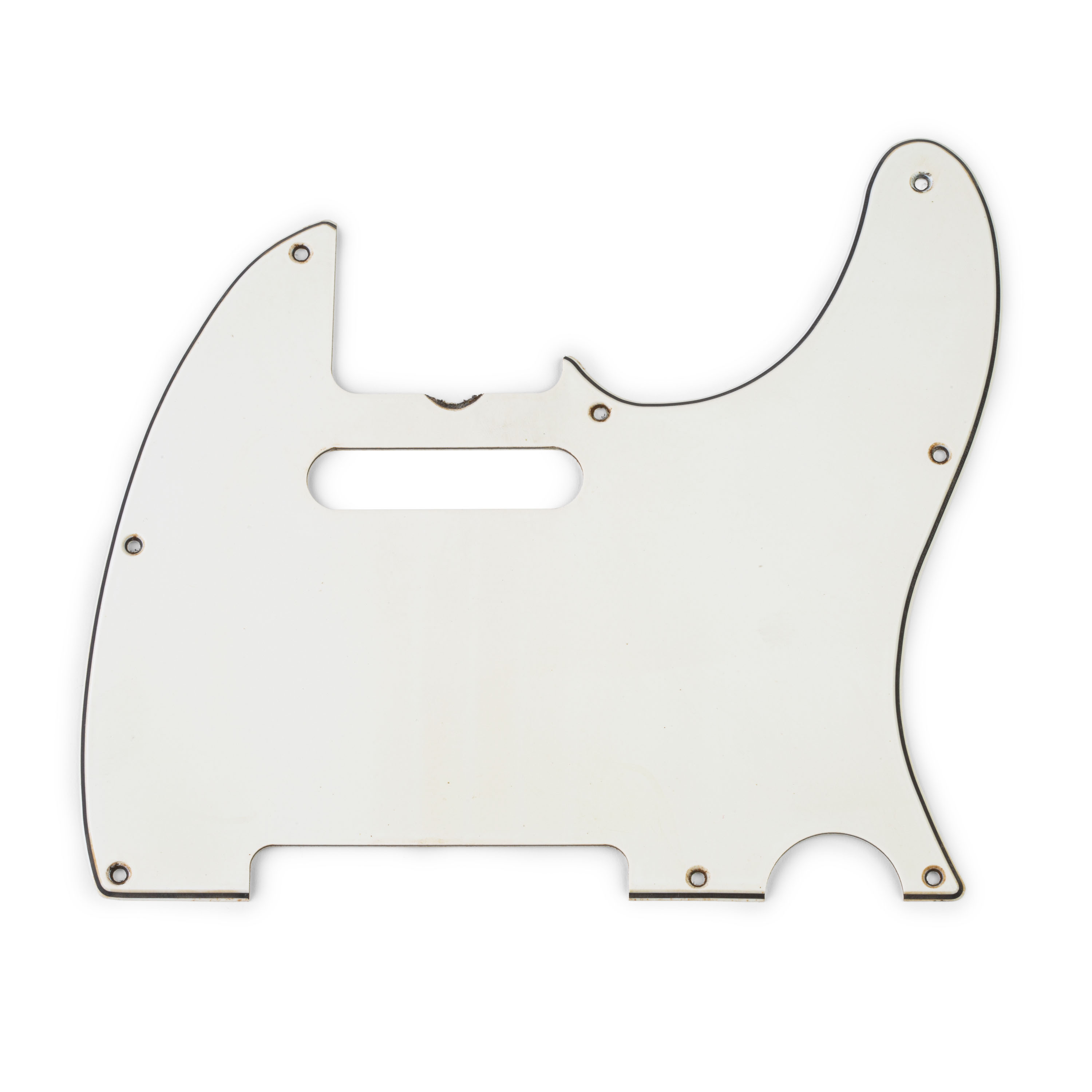 GuitarSlinger Aged Pickguard for Tele, Aged 60s Parchment GuitarSlinger Aged Pickguard for Tele, Aged 60s Parchment
