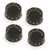 GuitarSlinger Aged Speed Knobs, Set of 4, Aged Black