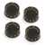 GuitarSlinger Aged Speed Knobs, Set of 4, Aged Black