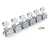 StewMac 6-On-Plate Tuners, Chrome