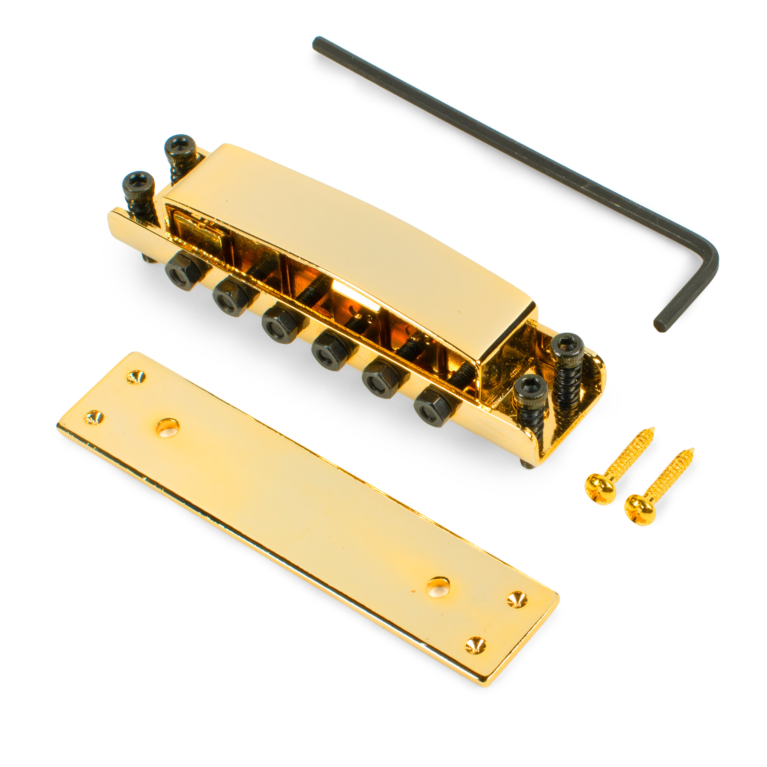 Rickenbacker-style Bridge, Gold