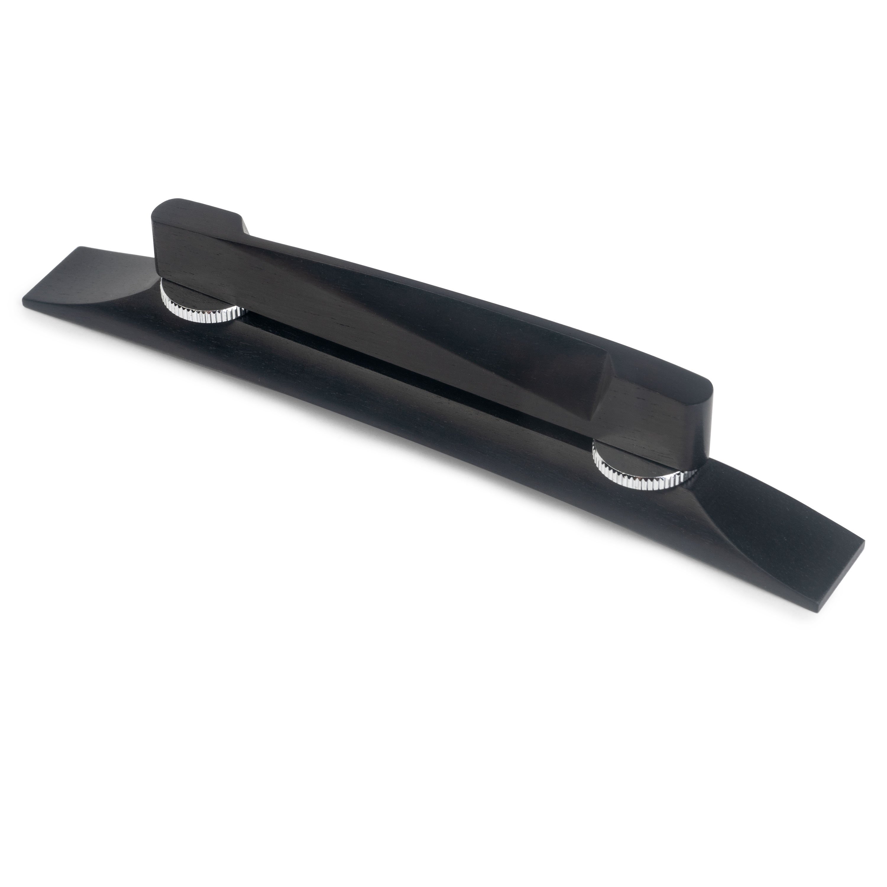 Benedetto Archtop Guitar Bridge, Ebony with Nickel Benedetto Archtop Guitar Bridge, Ebony with Nickel